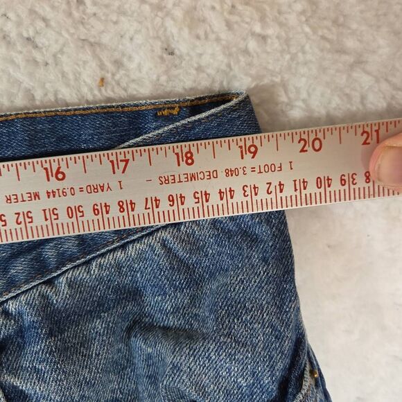 Bullseye Men's Zip Fly Classic Straight Leg Denim Jeans Blue Size 38 - Picture 2 of 6